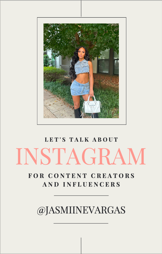 Let's Talk About Instagram : For Content Creators and Influencers